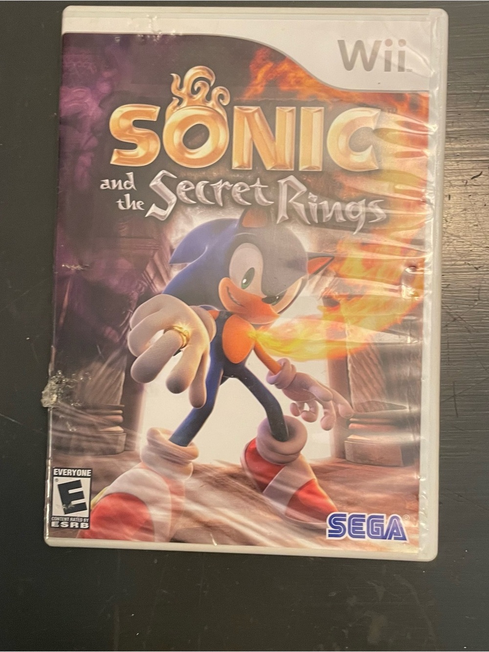 Sonic and the Secret Rings (Nintendo Wii 2007)  CIB Complete W/Manual Tested